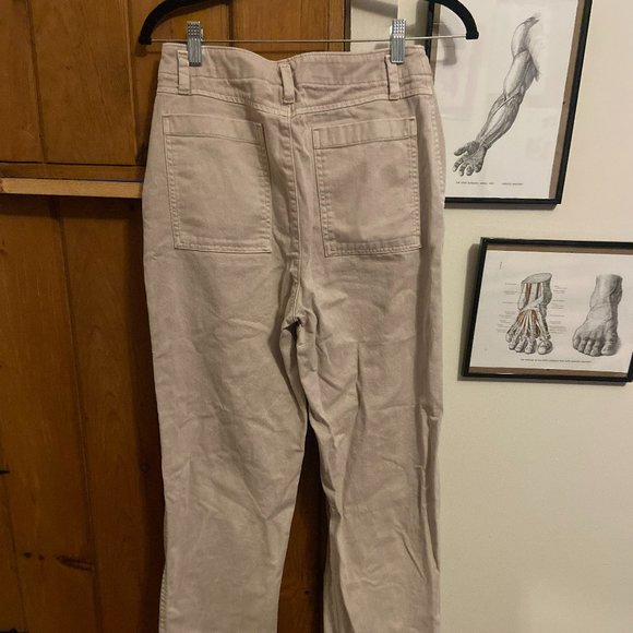 GAP Pants & Jumpsuits Gap Womens Wide Leg Khaki Poshmark